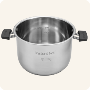 Vas interior din otel inoxidabil pentru  8L / 7.6L cu manere Instant Pot