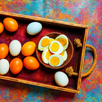 Ouă fierte tari (metoda 5-5-5)