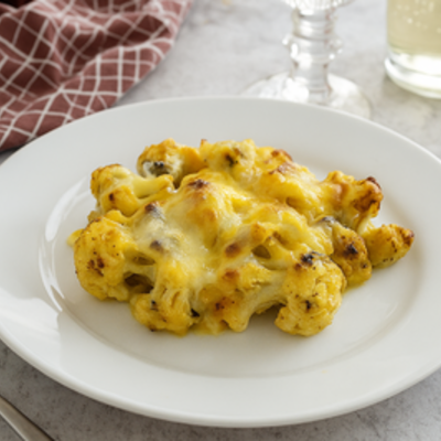 Conopidă cu mozzarella și cheddar