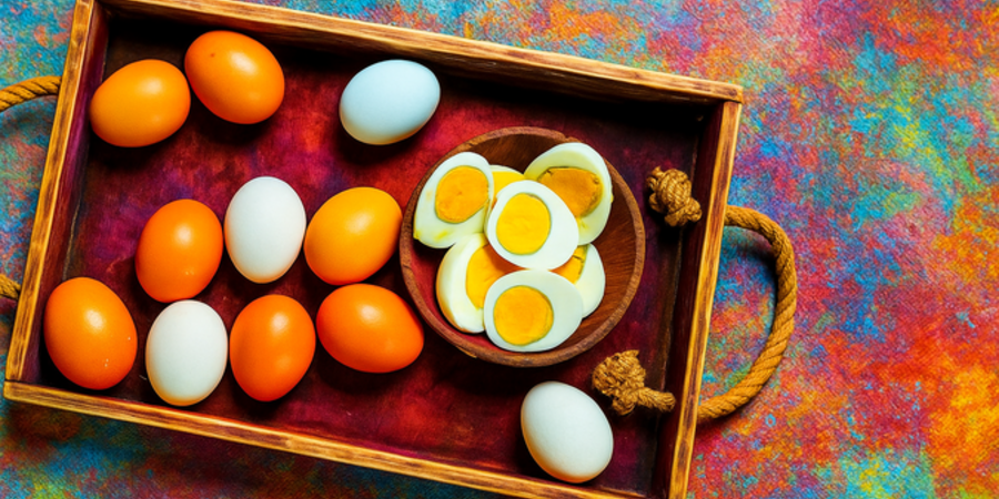 Ouă fierte tari (metoda 5-5-5)