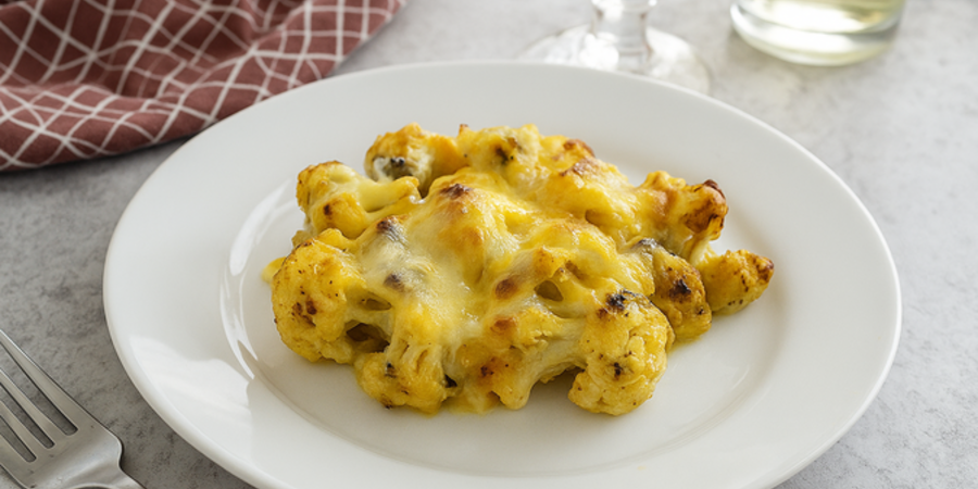 Conopidă cu mozzarella și cheddar